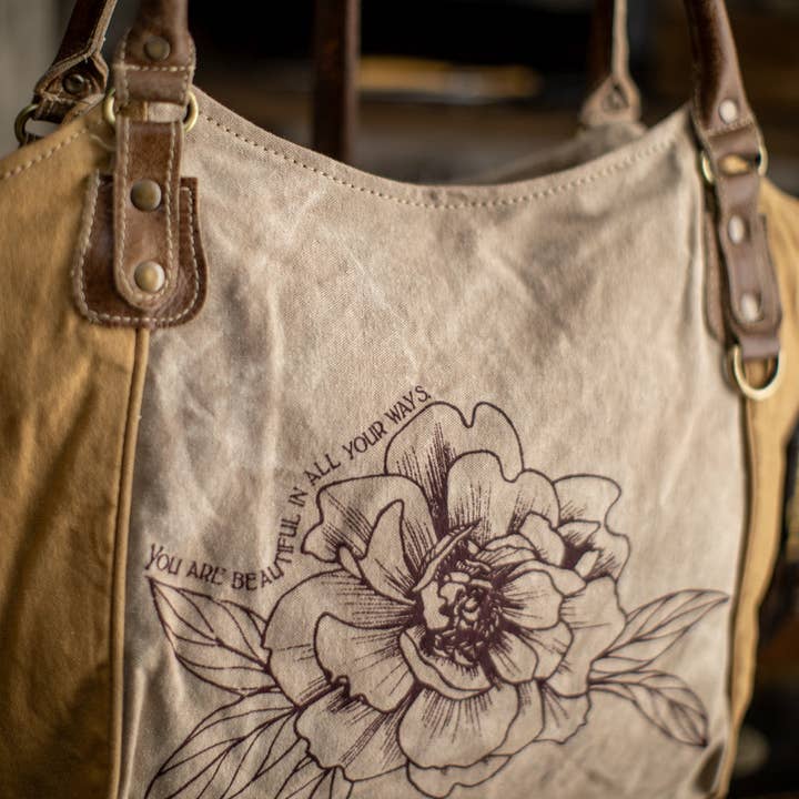 TAKENYA - Wholesale Tote Bag - Women's - All Your Ways Recycled Canvas Handbag4