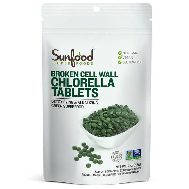 Chlorella Tablets for wholesale by Sunfood Superfoods