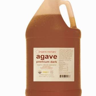 Organic Nectars - Wholesale Sugar/Sweetener - Agave Dark Syrup Sweetener - 1 Gal0