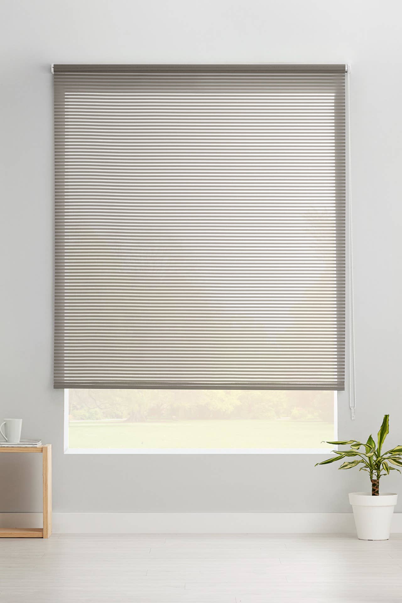 Gris Estor Enrollable Sin Taladrar Easy Fix Translucido Robert de venta al por mayor en Faire2