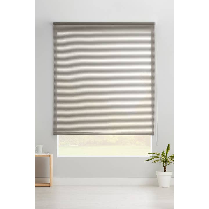 Gris Estor Enrollable Sin Taladrar Easy Fix Translucido Robert de venta al por mayor en Faire2