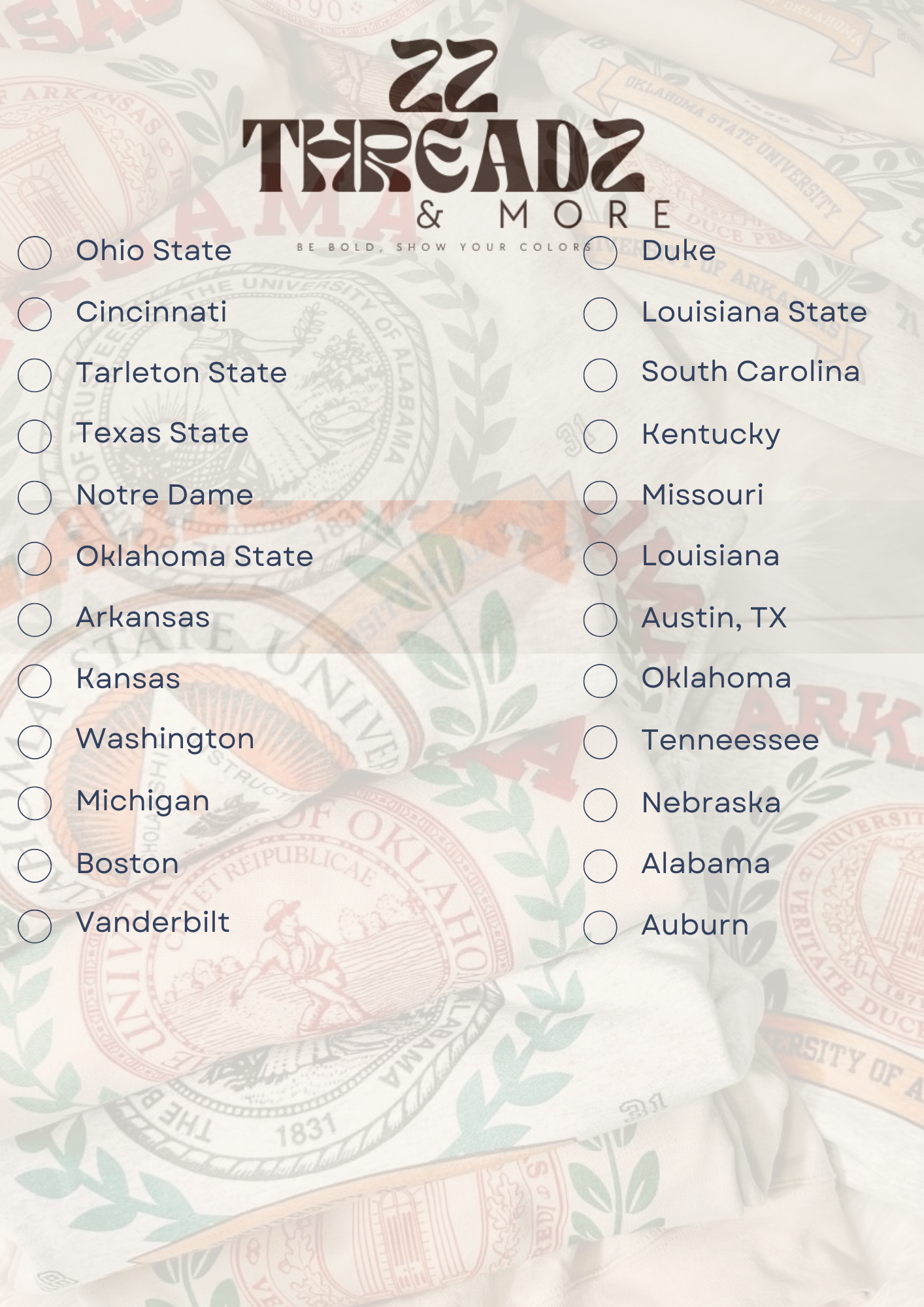 ZZ Threadz - Wholesale Graphic Sweatshirt - Women's - Game Day Sweatshirt/Graphic Tee, Trendy Football Collection3