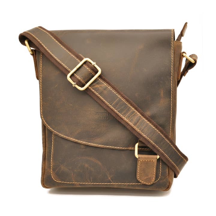 Zerimar Bandolera 100% piel Medidas: 29x7x23 para venta al por mayor de Zerimar 1942