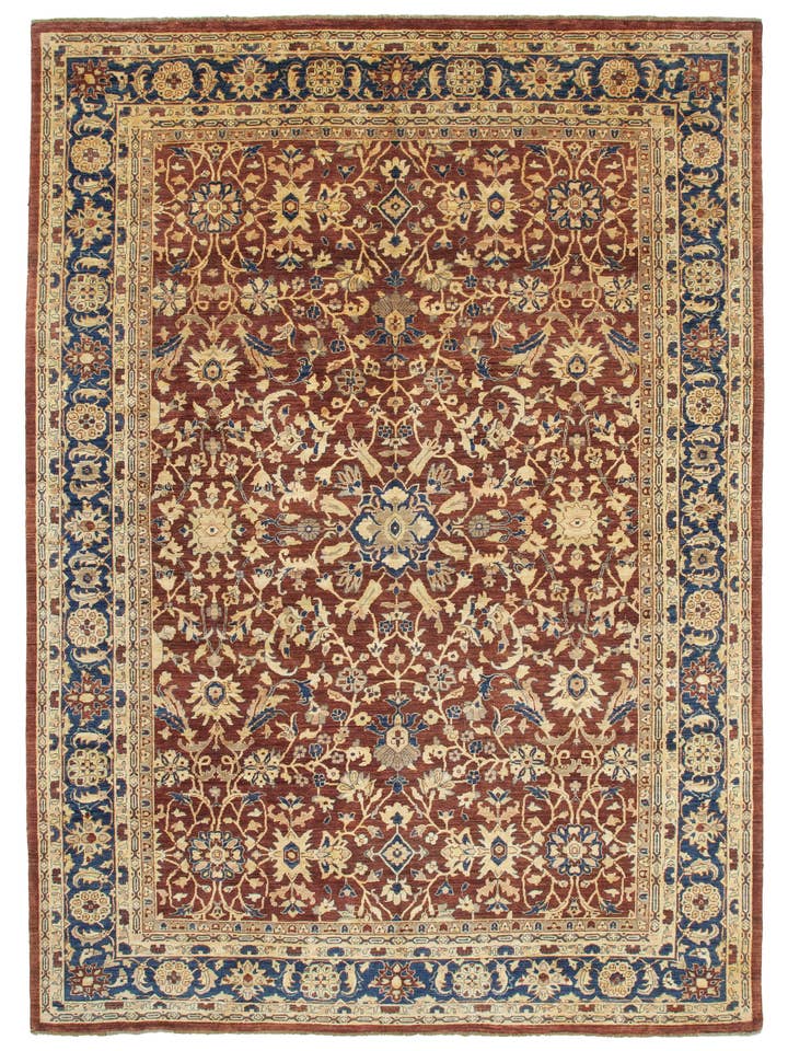 10x14 Roter Oushak-Teppich - 36069 für den Großhandel von RUG N CARPET