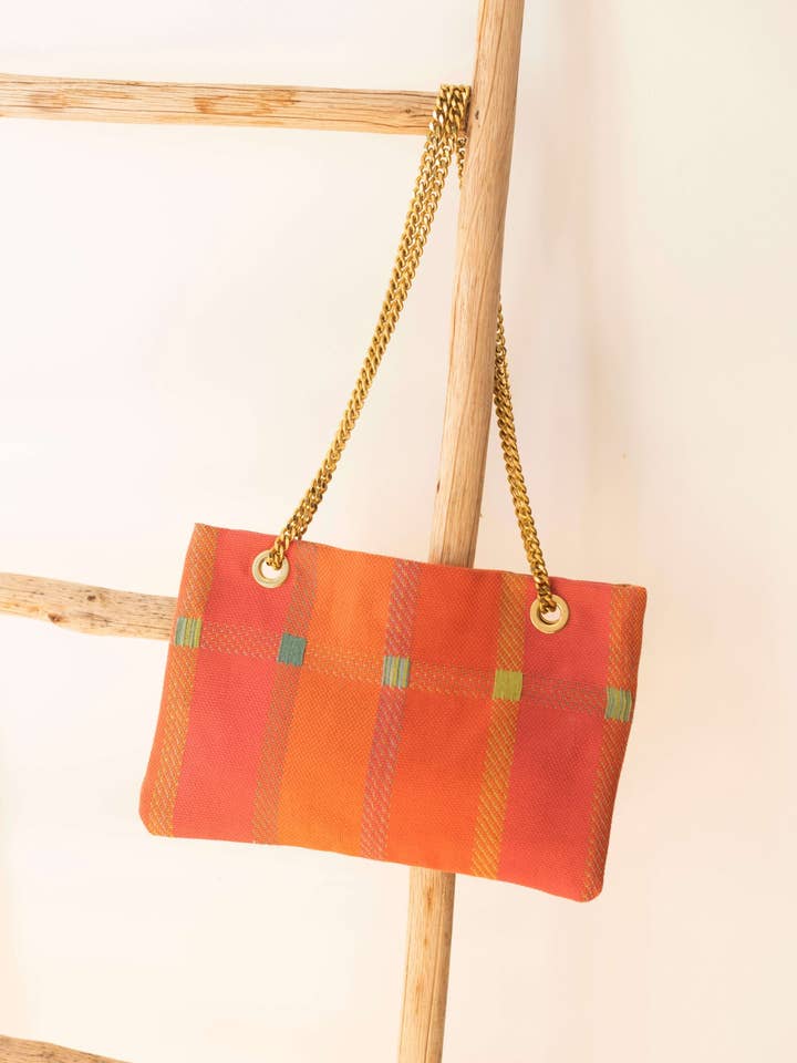 Ela Orange pouch for wholesale by Marli