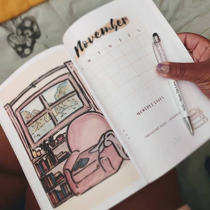 XOX: Handmade Gifts + Stationary - Vendita all'ingrosso Planner - L'agenda radicale | Pianificatore NON DATATO | Guided Bullet Journal6
