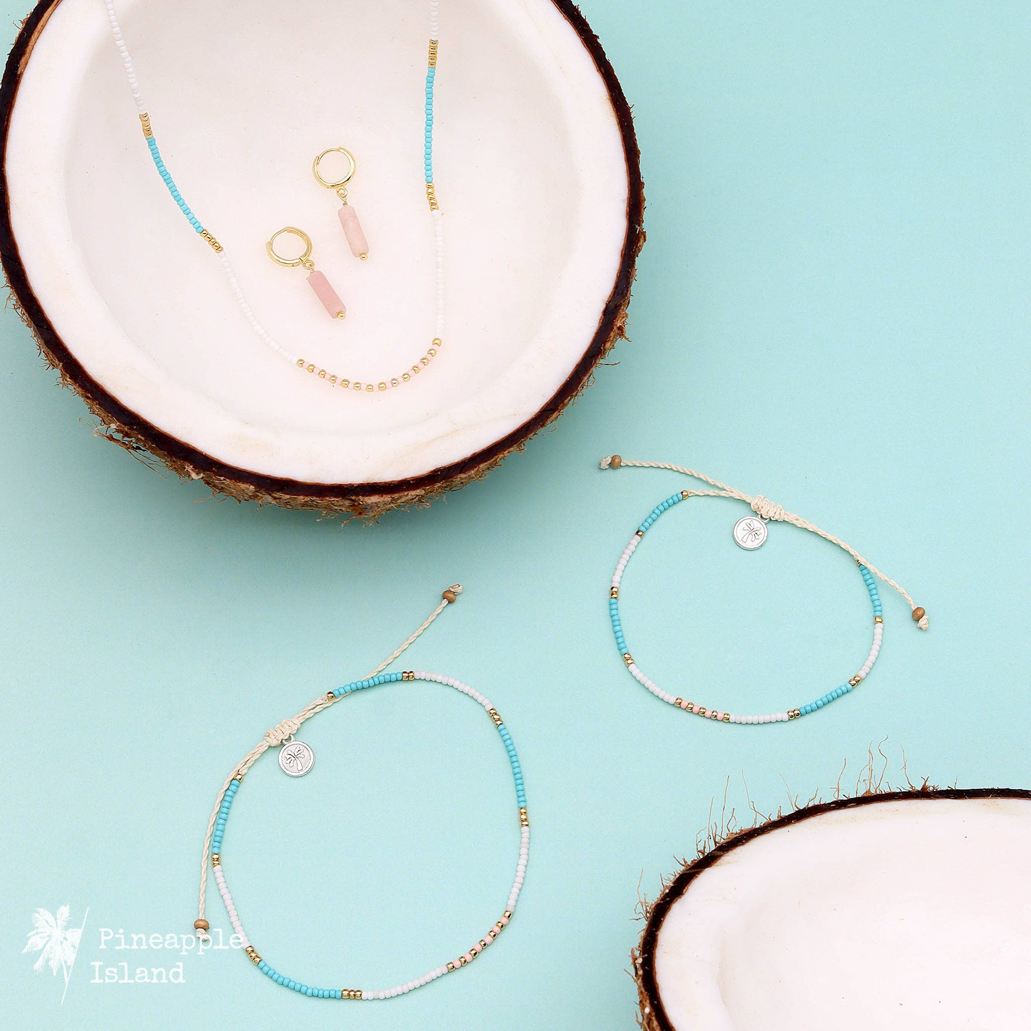 Pineapple Island - Wholesale Anklet - Gembira Beaded Anklet3