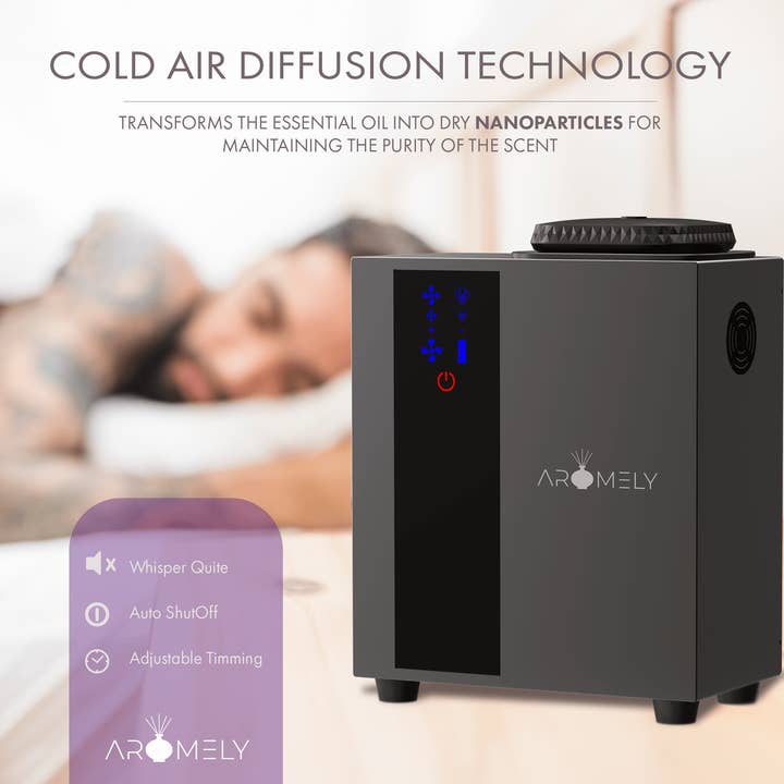 Aromely - Vente Diffuseur électronique - Diffuseur de parfum Aromery Smart HVAC jusqu'à 1 200 pieds carrés