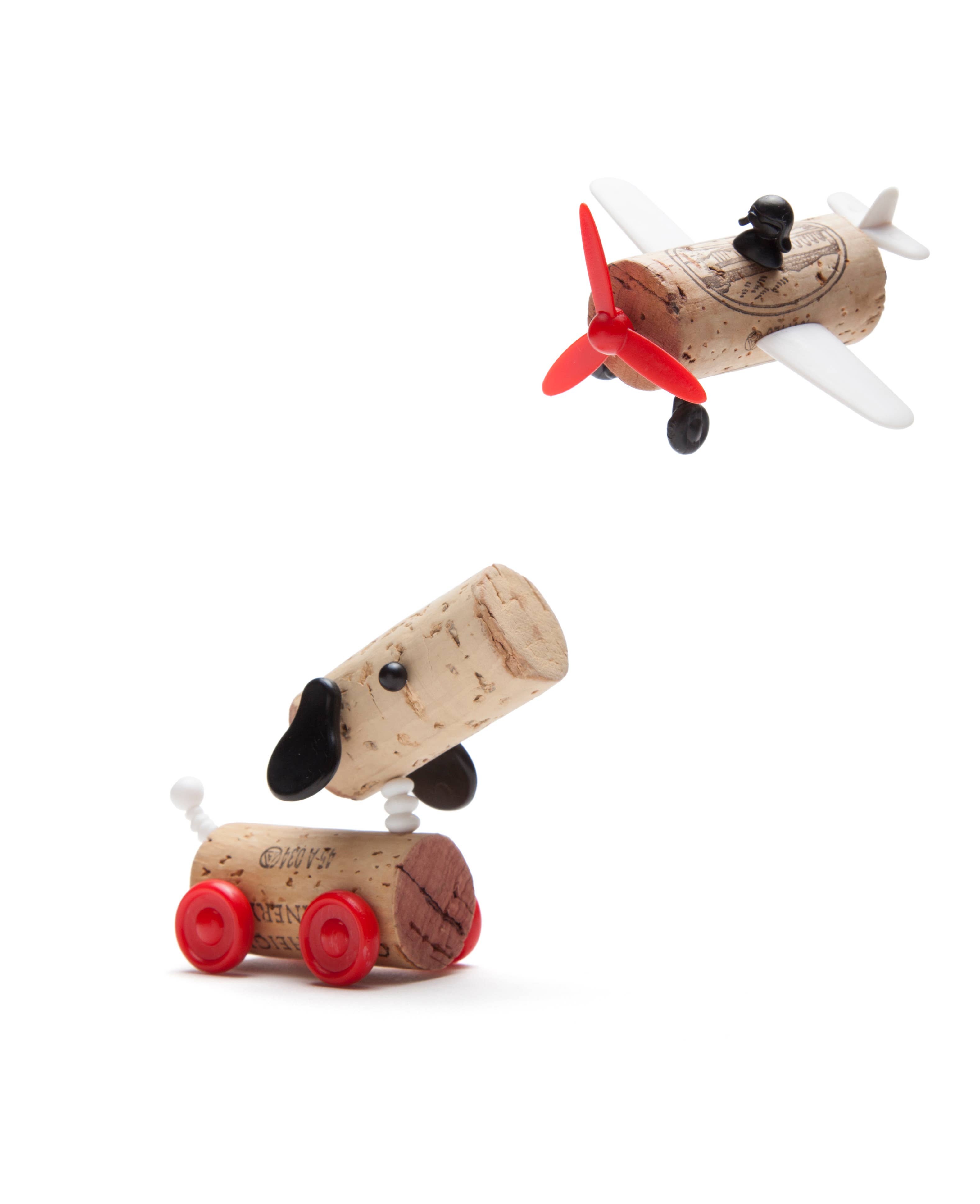 Monkey Business Design USA LLC - Vente Bouchon de vin - Figurines pour amateurs de vin | Jouets classiques Corkers5