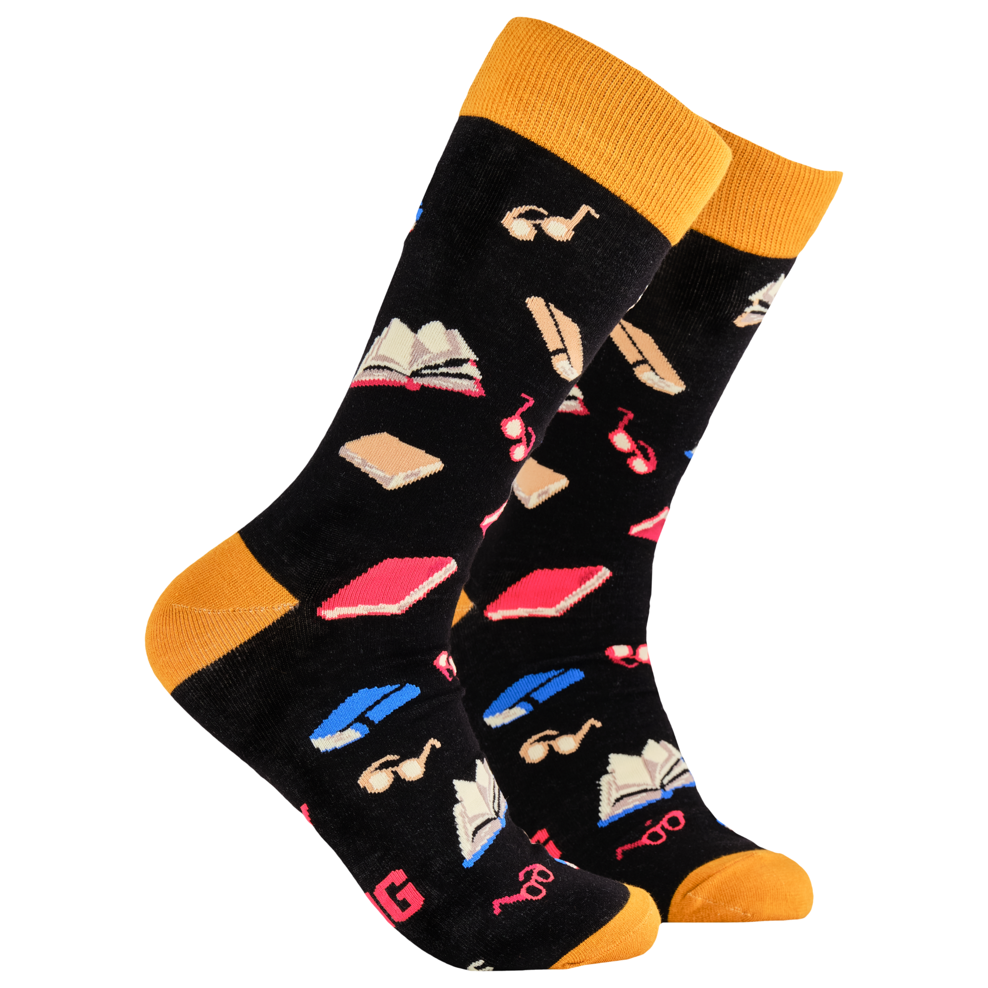 Socktopus - Wholesale Socks - Unisex - Reading Socks - Shelf Control1