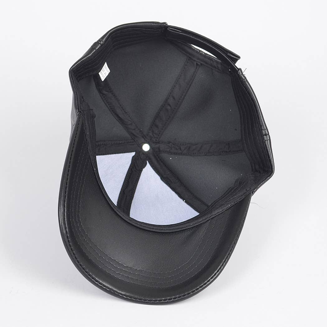 3AM BY H&D ACCESSORIES - Wholesale Honkbalpet - Dames - Pet van imitatieleer1