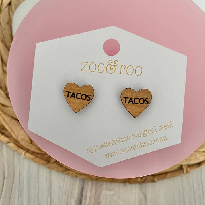 zoo&roo - Wholesale Jewelry Set - Set of 36 Conversation Heart Studs | Valentines Day earrings18