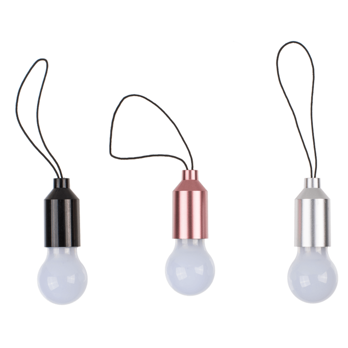 Out of the blue KG - Wholesale Retailer Display - Home & Living - Mini LED pushing lamp, ca. 5 cm, 3 colours ass.,3