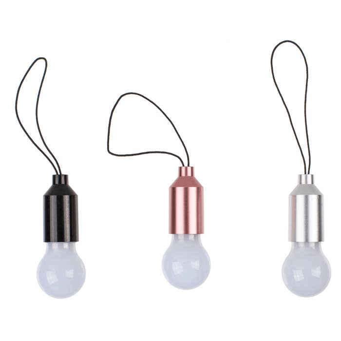 Out of the blue KG - Wholesale Retailer Display - Home & Living - Mini LED pushing lamp, ca. 5 cm, 3 colours ass.,3