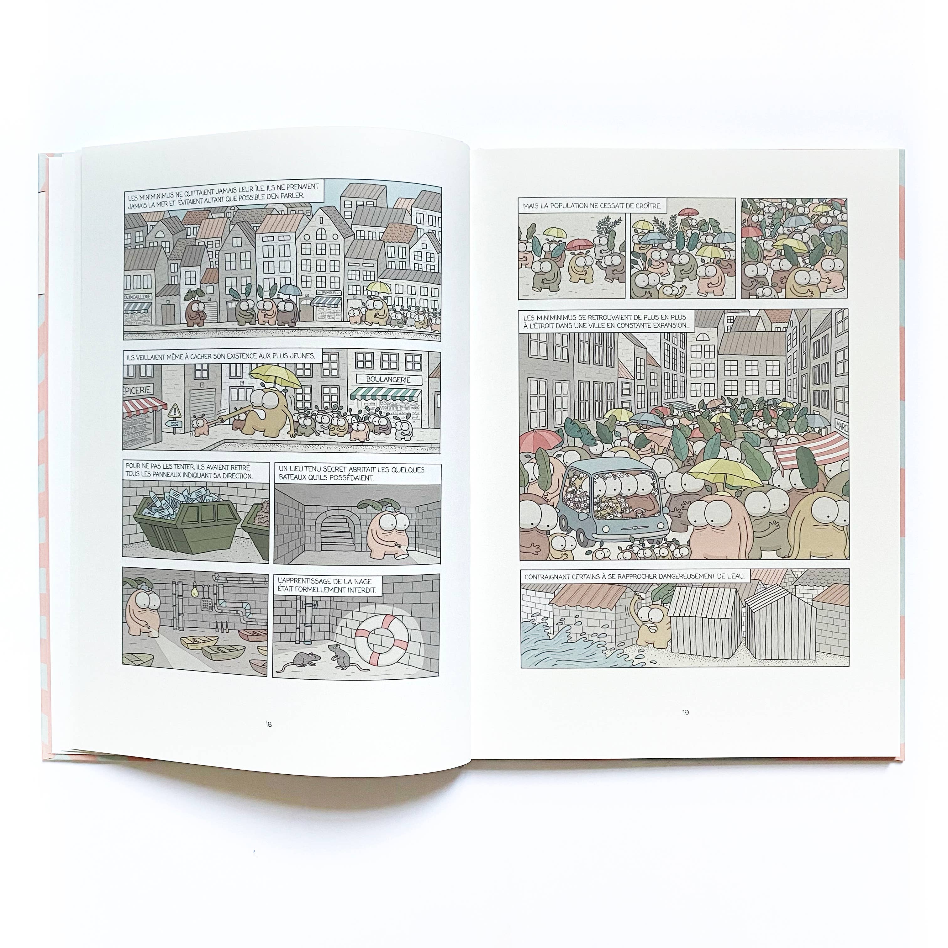 La Partie - Wholesale Graphic Novel - The Miniminimus / Humor / Ecology / Feminism / Comic Book2