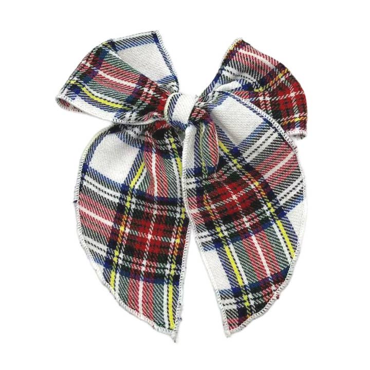 Julepyjamas Ternet SØMAND Hårsløjfe m/ Klemme for engroshandel hos Pretty in Pink Bows