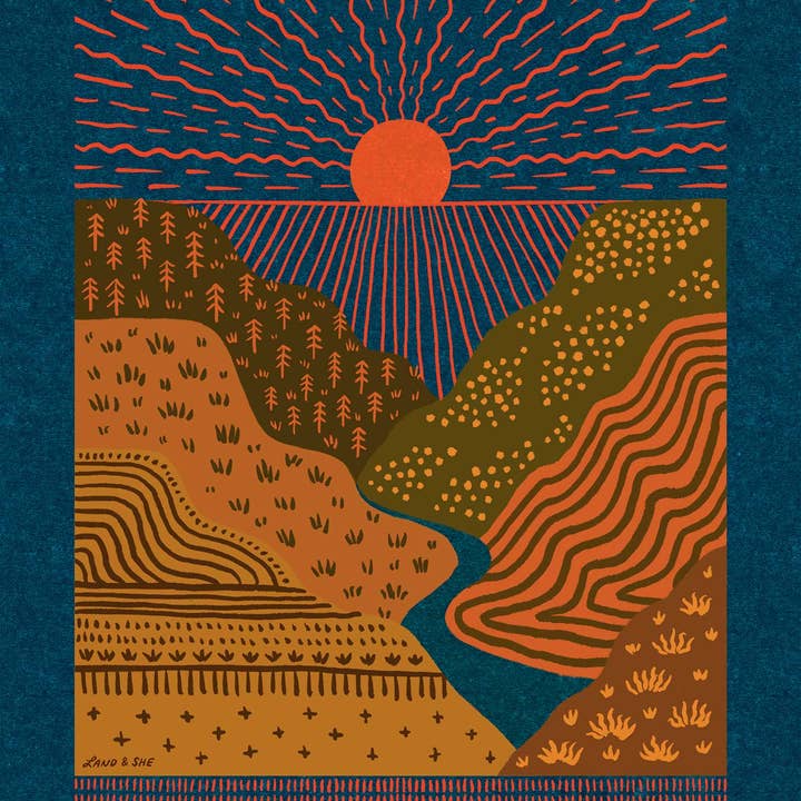 Soleil au-dessus de la vallée pour la vente par Land & She