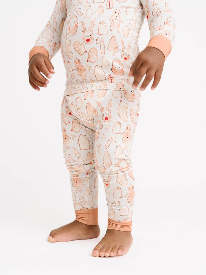 Gingerbread Joy Bamboo Set for wholesale by Little One Shop