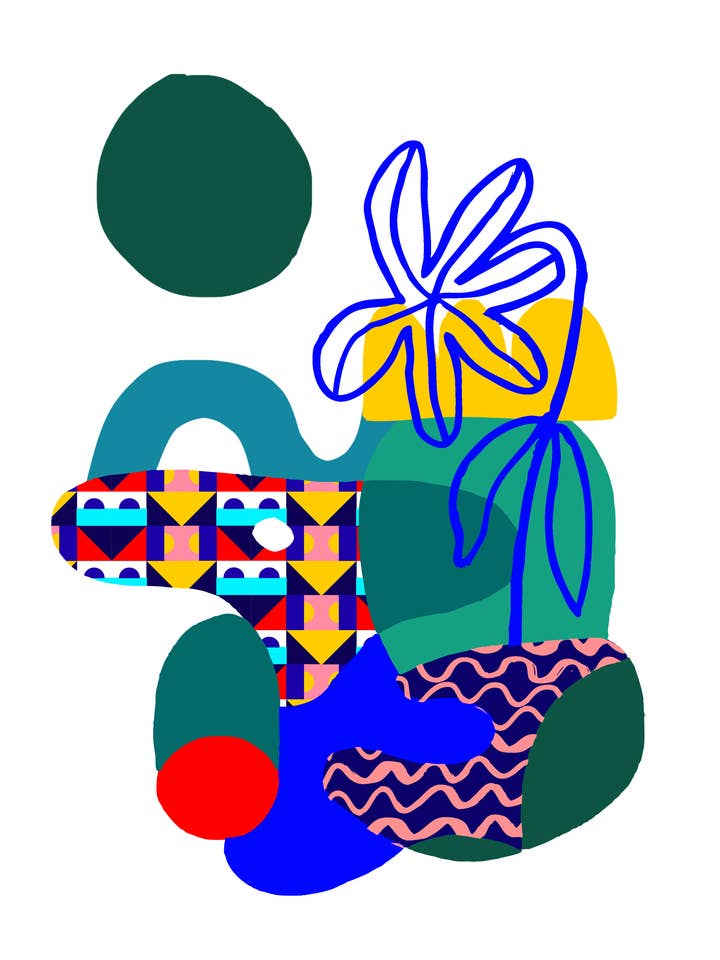 Fig Leaf Fine Art Print for wholesale by Teresa Rego