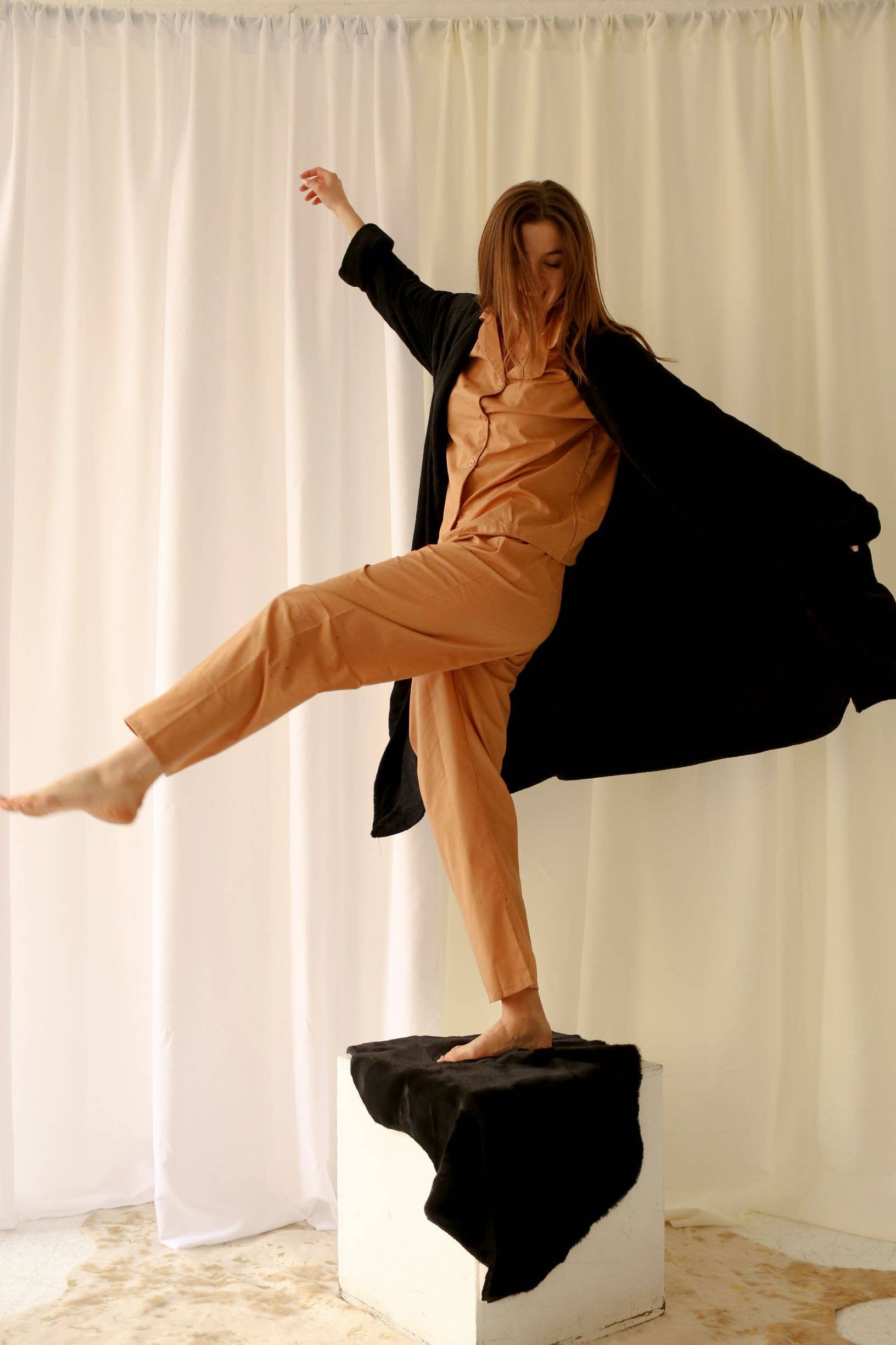 Leveret Pajamas - Wholesale Robe - Women's - Womens Fleece Robe1