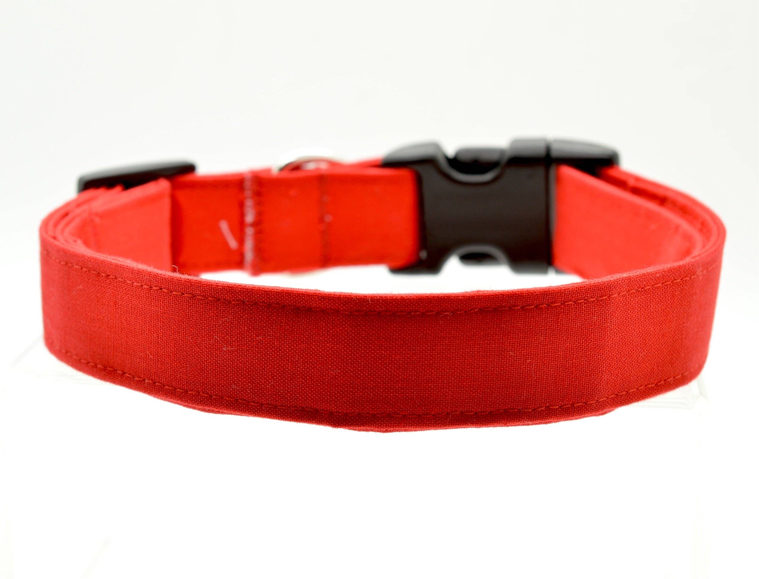 Dog Collar World - Wholesale Pet Collar - Dog - Solid Red Collar