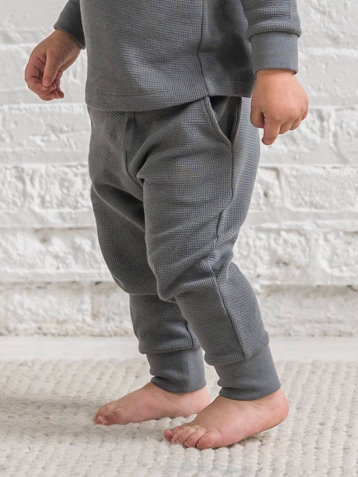 Colored Organics - Wholesale Lounge Sweatpants/Joggers - Kids - Nelson Waffle Knit Jogger3