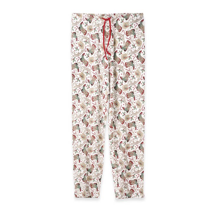 Tesa Babe – Engroshandel Pyjamasunderdel - Unisex – Vestlige julebukser til voksne – Bløde bambus unisex