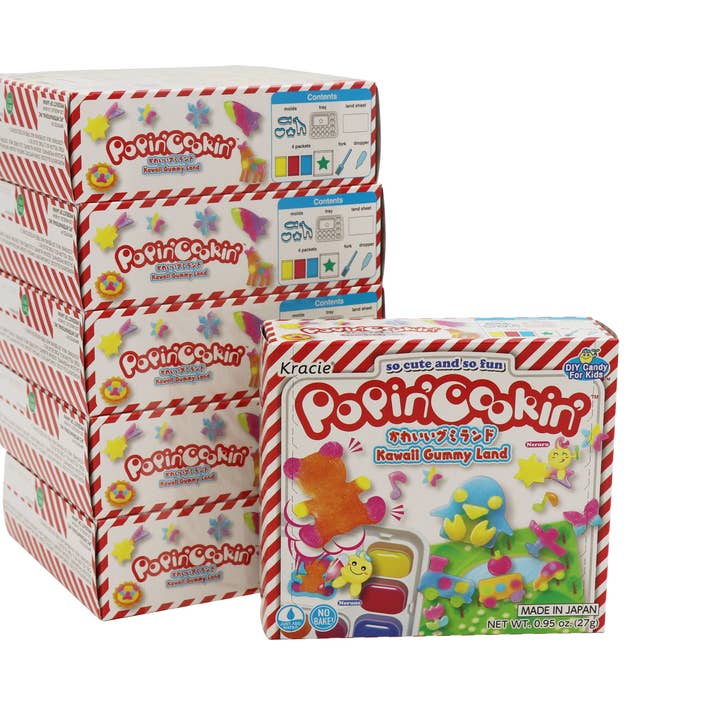 Popin' Cookin', Gummi Land Kit, 5ct for wholesale by Grandpa Joe's Candy Shop