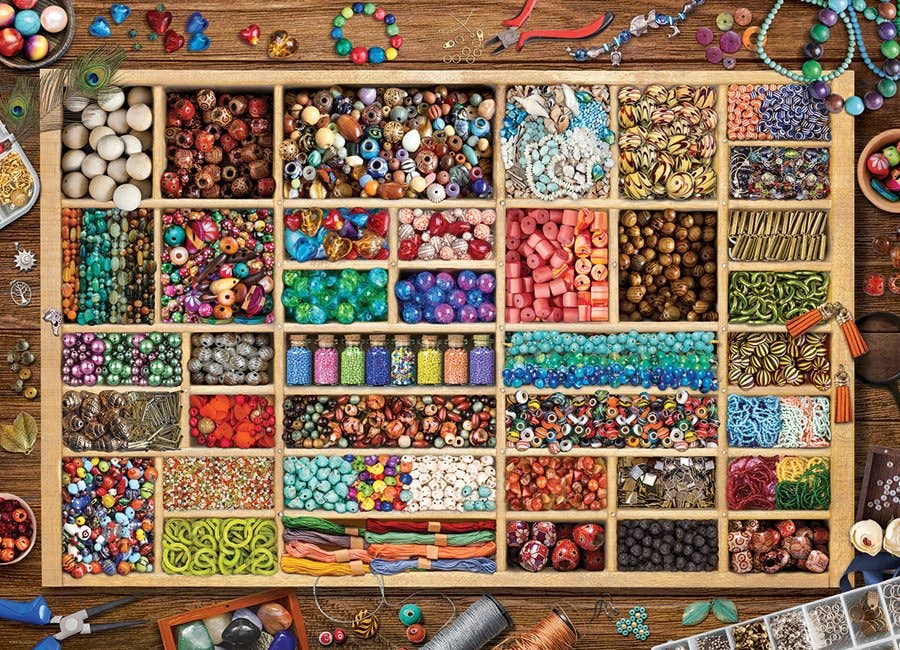 Eurographics Puzzles USA - Wholesale Puzzle - Adult - Bead Collection1