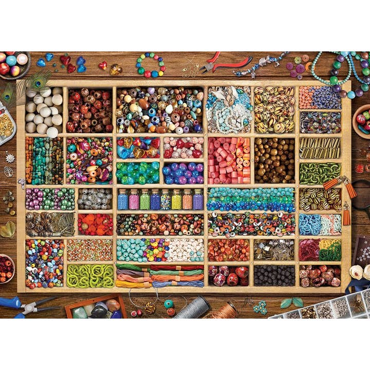 Eurographics Puzzles USA - Wholesale Puzzle - Adult - Bead Collection1