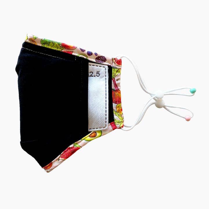 cjw - Wholesale Protective face mask/shield - Eat your Veggies Mask 2.0 - Pink1