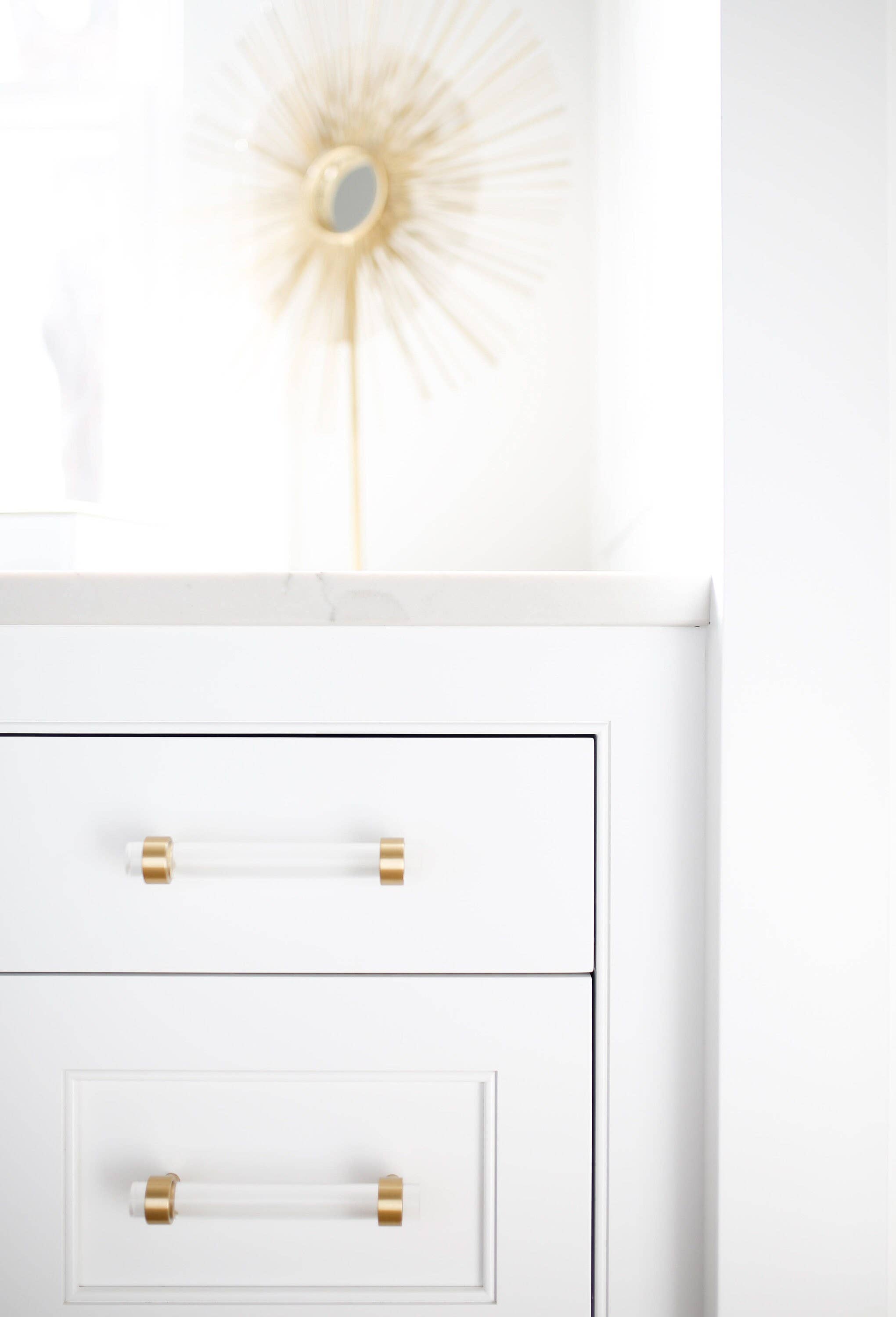 LuxHoldups - Wholesale Knob/Pull - Lucite Drawer Toggle Straight Post - Cabinet Handles & Knobs7