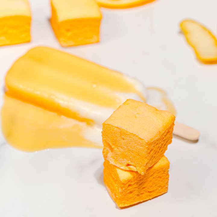 XO Marshmallow - Wholesale Marshmallow - Creamsicle Marshmallows / Gluten Free / Nut Free / Candies3