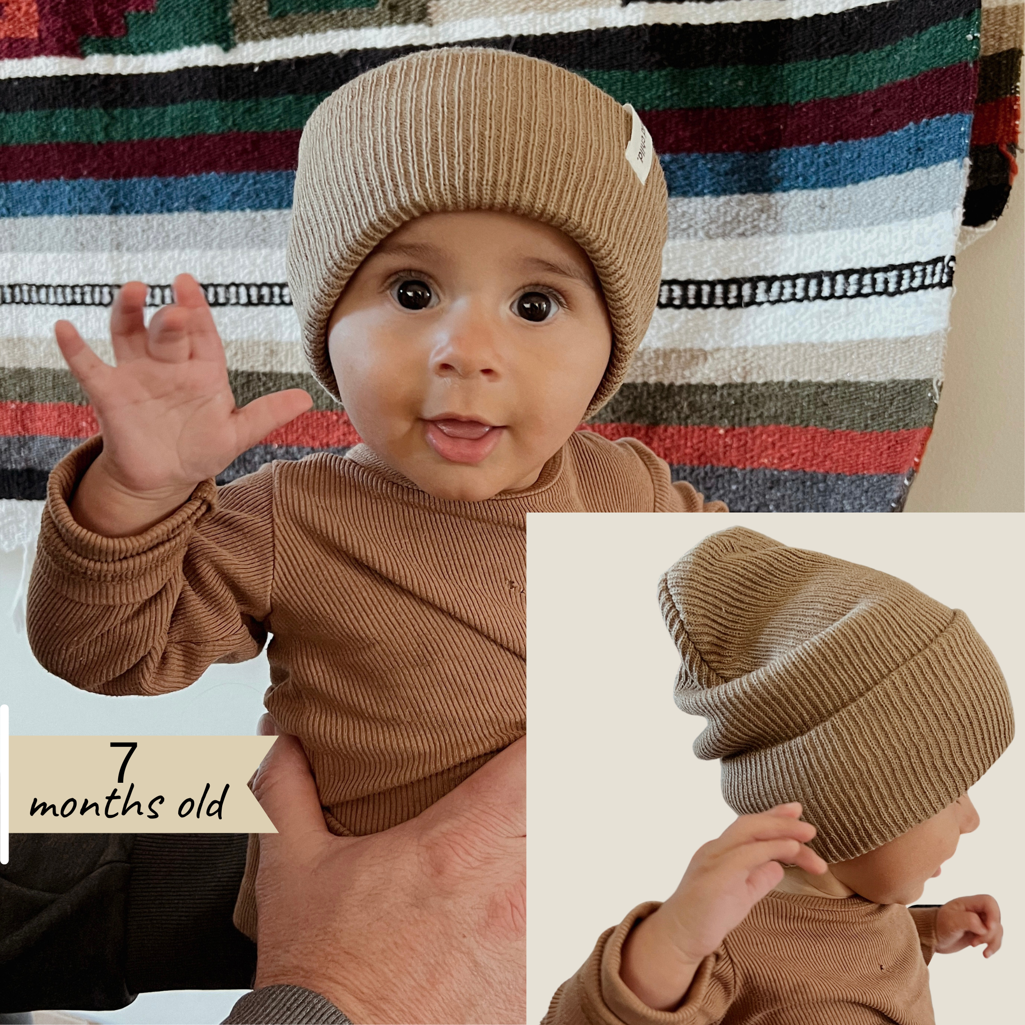 Denver James - Wholesale Beanie - Kids - Baby / Kids Classic Beanie (Light Brown)4
