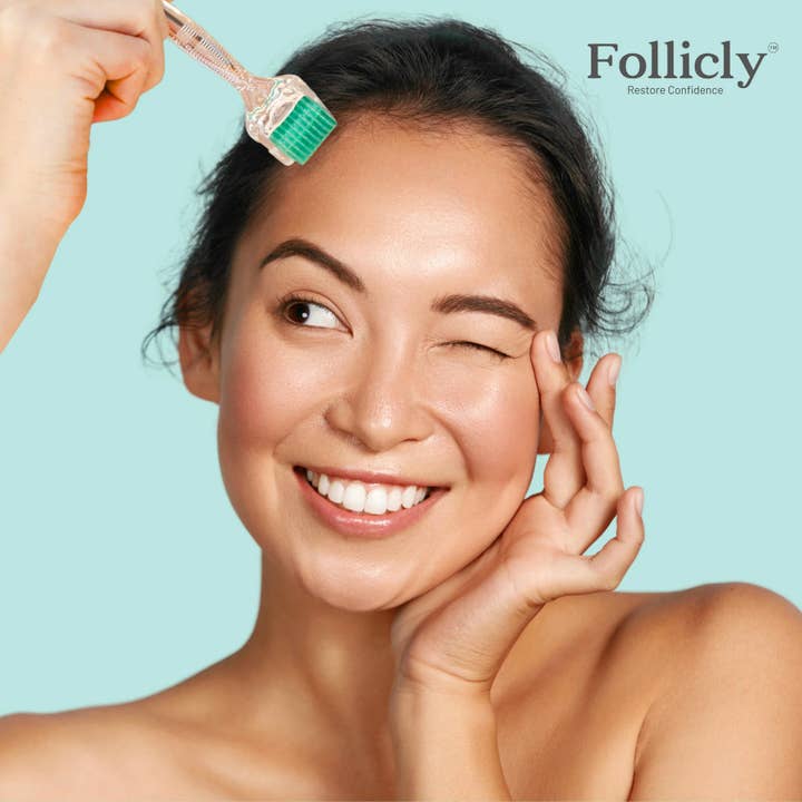 Follicly - Wholesale Face/Beauty Roller - Follicly™ Derma Roller - Real Titanium Microneedles (0.25mm)3