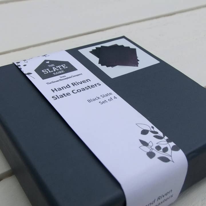 Slate Coasters for wholesale by The House nameplate company
