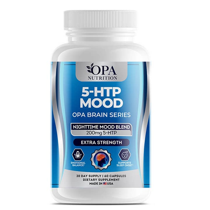 5-HTP Mood Boost – Serotonin & Sleep Support · 60ct for wholesale by OPA Nutrition