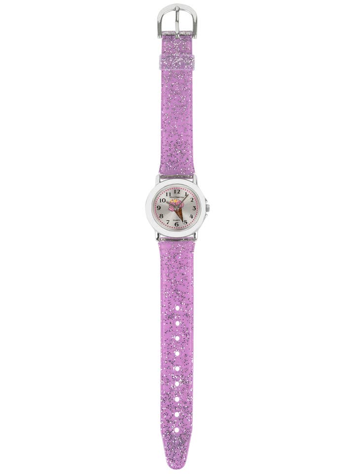 4-10 Ice cream glitter watch for wholesale by Solo Time USA