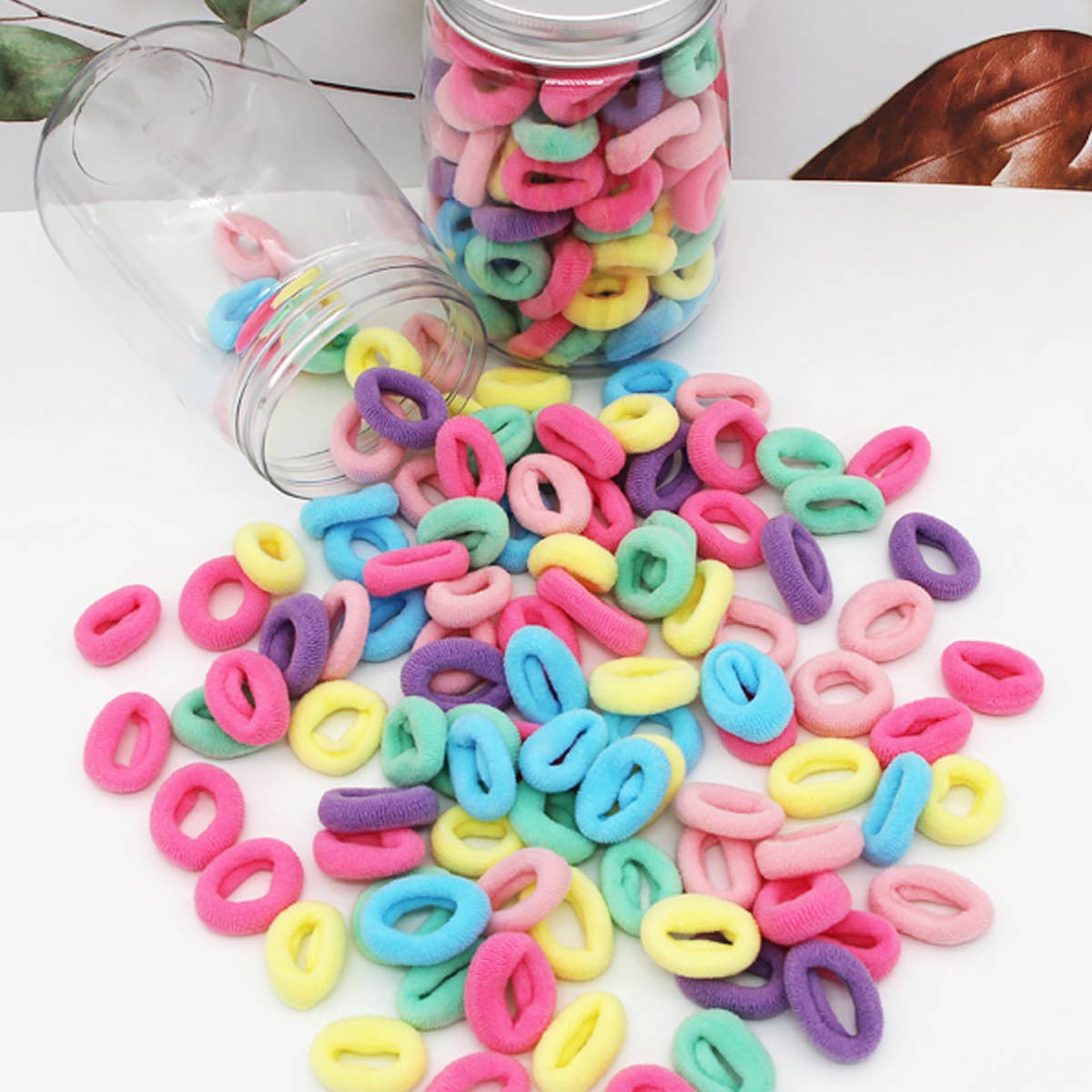 ACCITY - Wholesale Hair Tie - CHILDREN HIGH ELASTIC HAIR TIES(100PCS/BOX)_CWAHA05037