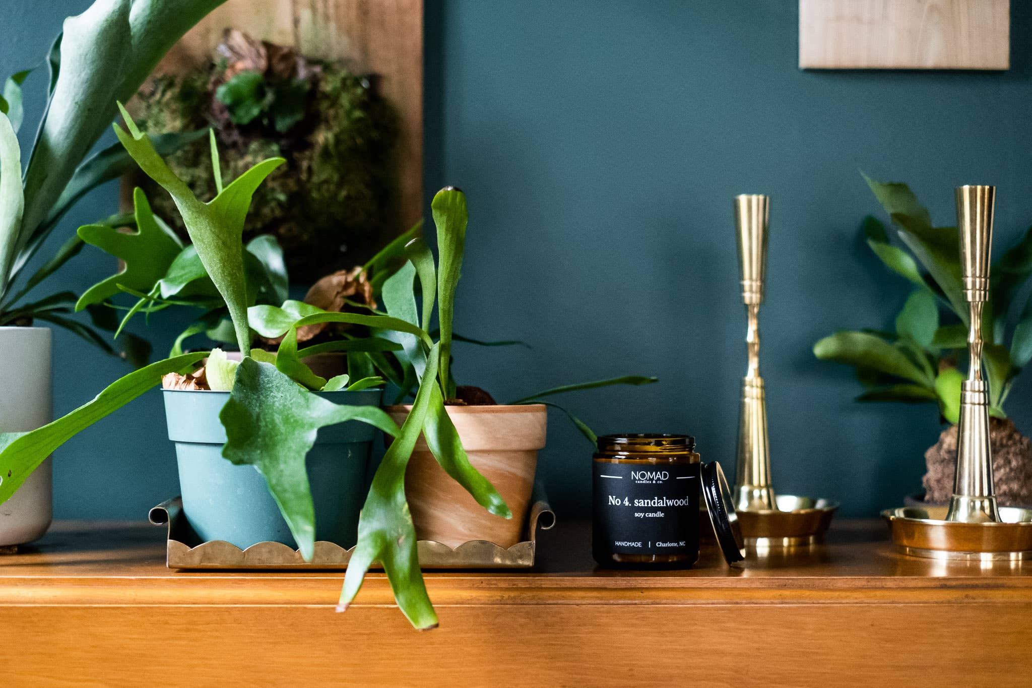 Nomad Candles & Co. - Wholesale Jar/Filled Candle - Sandalwood - Orange | Jasmine | Vanilla