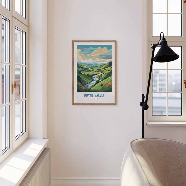 Breeze & Bubbles - Wholesale Art Print - Boyne Valley Print A41