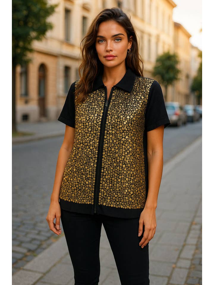 A Woman we Love - Wholesale Button Down Shirt - Women's - Pack of 20 Spring-Summer Blouses – Ultra-Lightweight Fabric 6