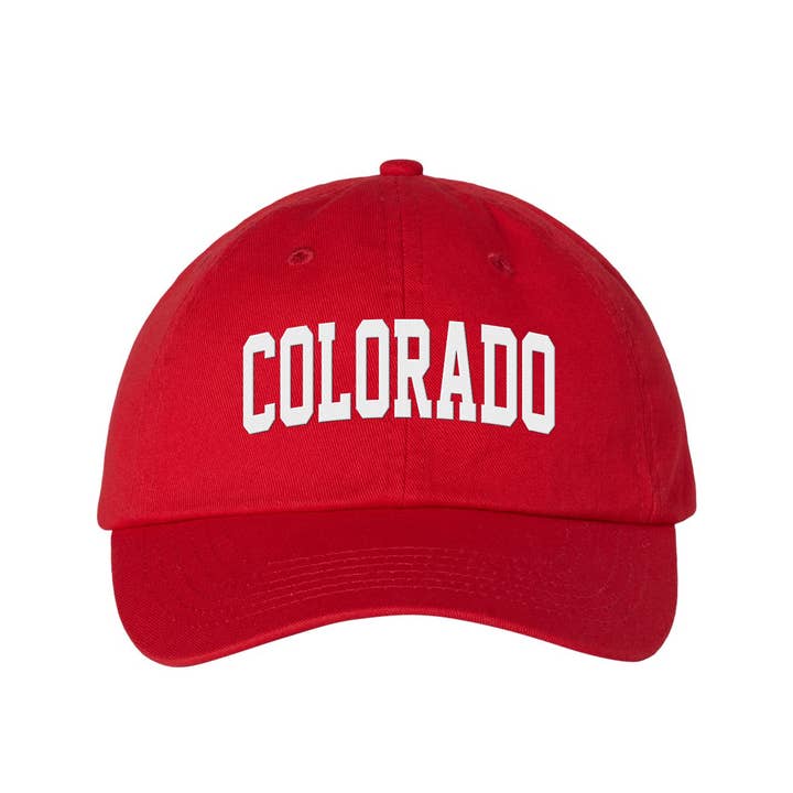 Lucky Luna Apparel - Wholesale Baseball Cap - Unisex - Block Colorado Embroidered Dad Hat10