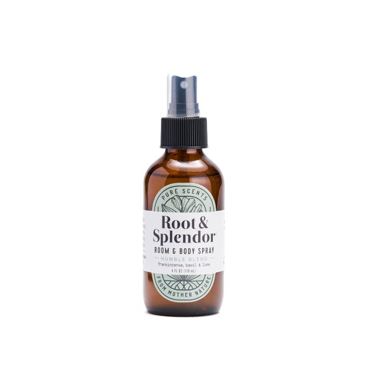 Root and Splendor - Wholesale Room & Linen Spray - Humble Blend - Frankincense, Lime & Basil