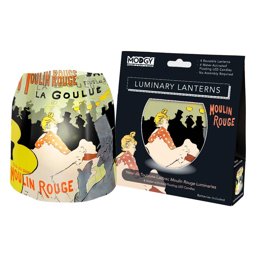 Modgy - Wholesale Lantern - Luminary - Henri de Toulouse-Lautrec Moulin Rouge0