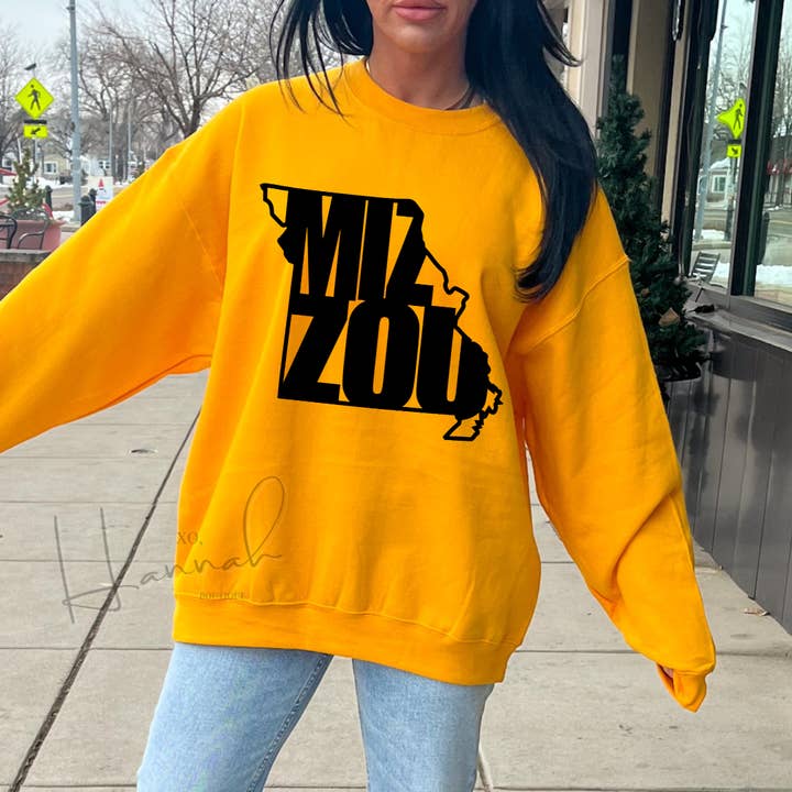 Mizzou Gold Shirt for wholesale by XO, Hannah