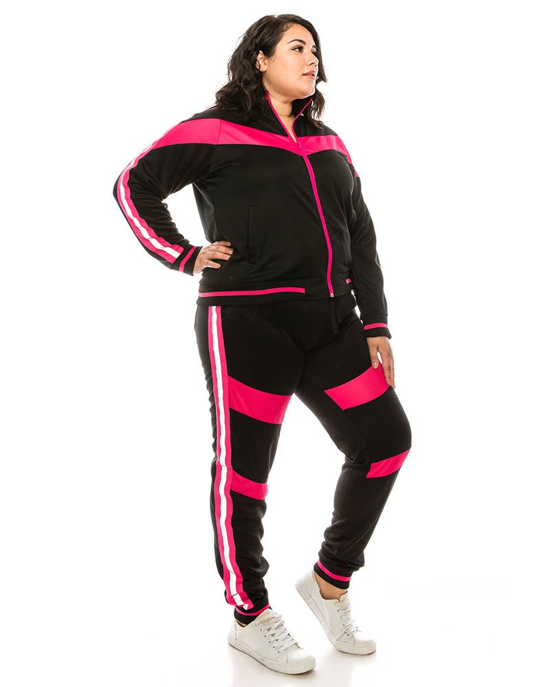 Victorious - Wholesale Tracksuit - Women's - Women Reflective Track Suits Pre-Pack9