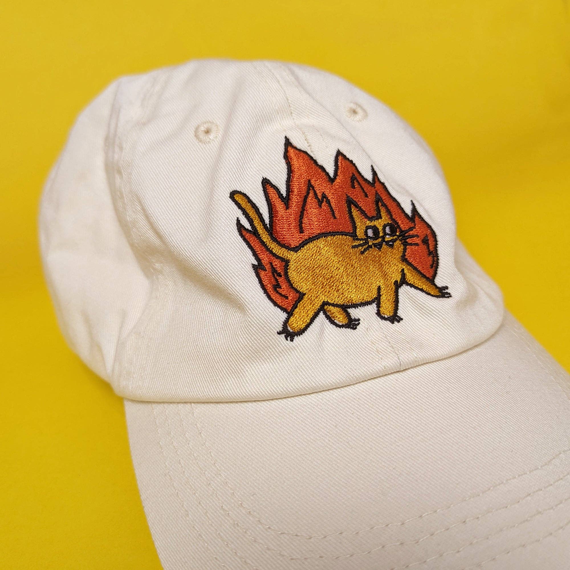 War and Peas - Wholesale Baseball Cap - Unisex - Fierce Cat Dad Cap0