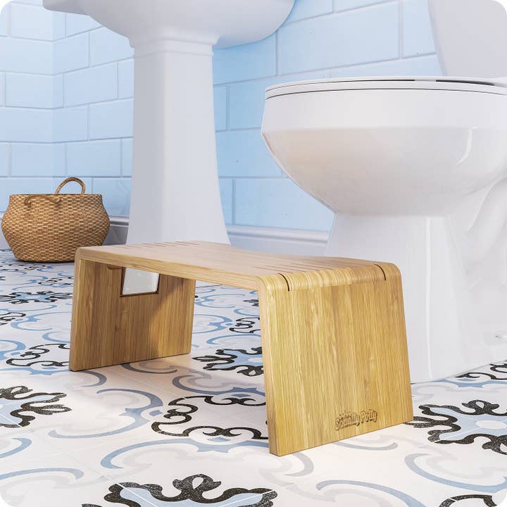 Squatty Potty - Wholesale Stool - Squatty Potty Oslo Bamboo Folding Toilet Stool7