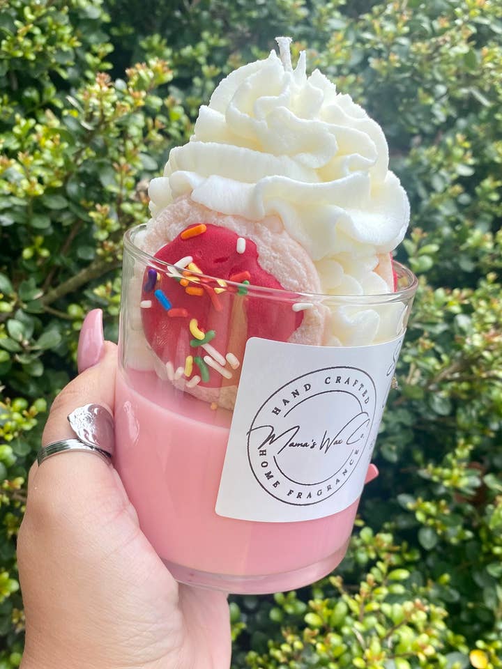 Sugar cookie whipped candle for wholesale by Mama’s Wax Co. LLC